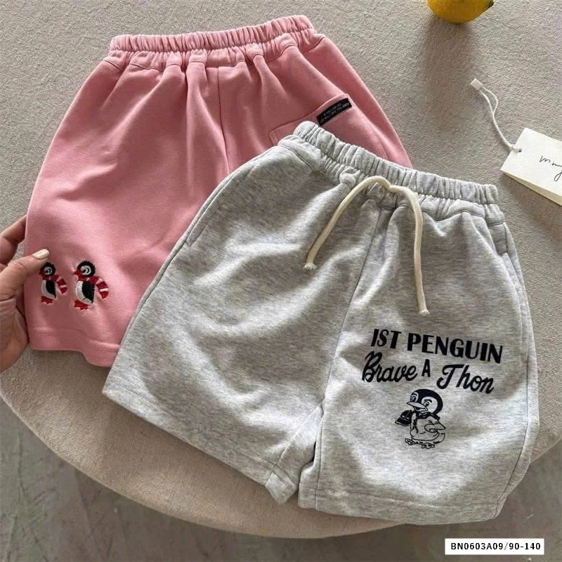 SHORT COTTON THÊU CHIM CÁNH CỤT MMY