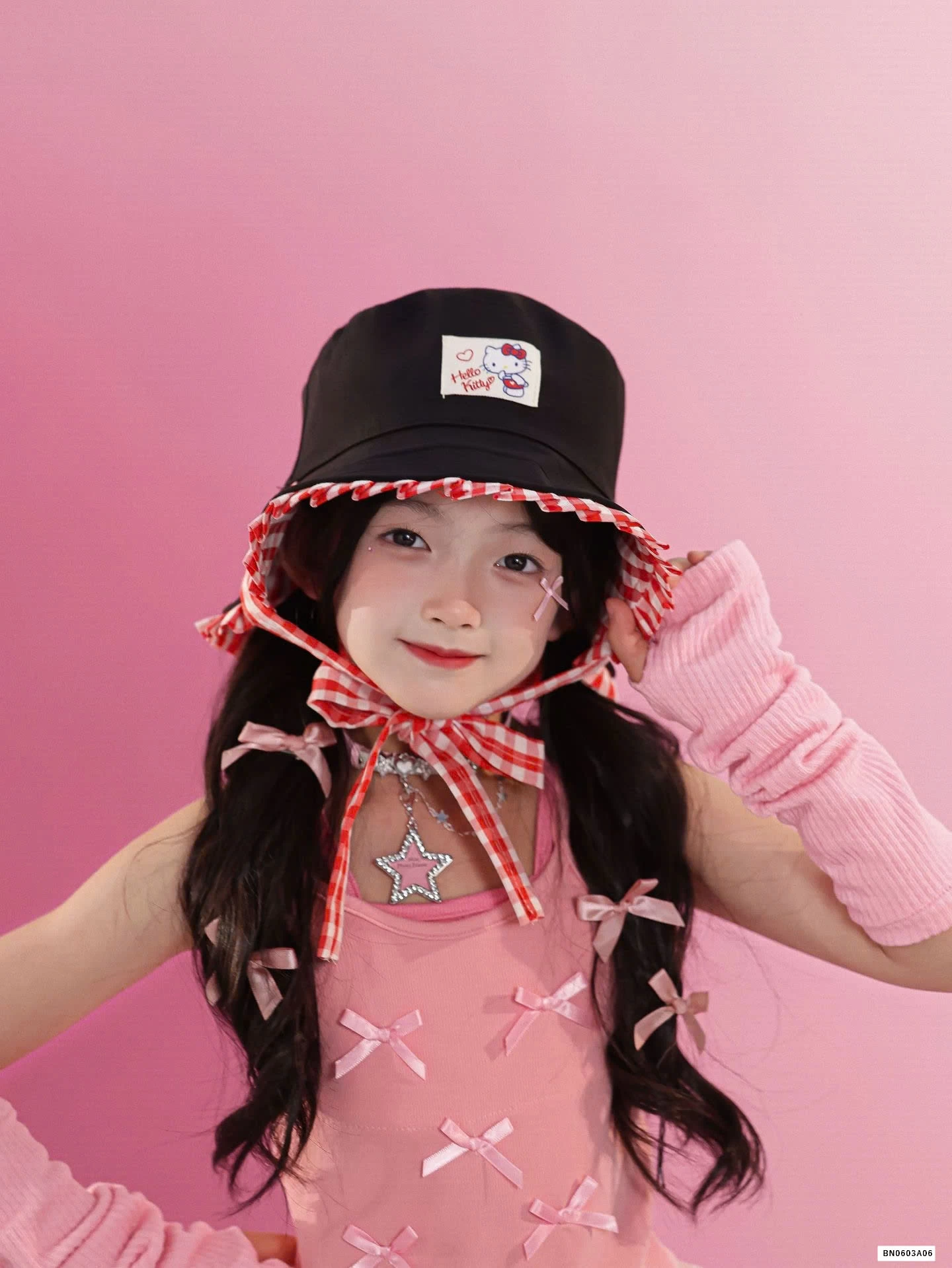 MŨ BÈO CARO DÂY BUỘC 2 MẶT