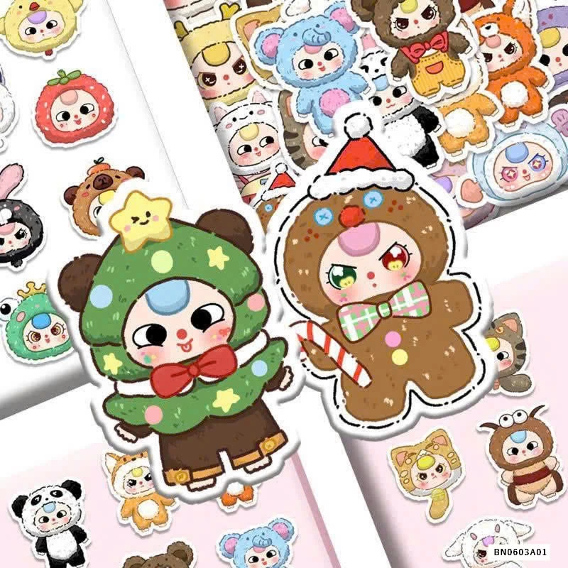 120 HÌNH DÁN STICKER BABY THREE