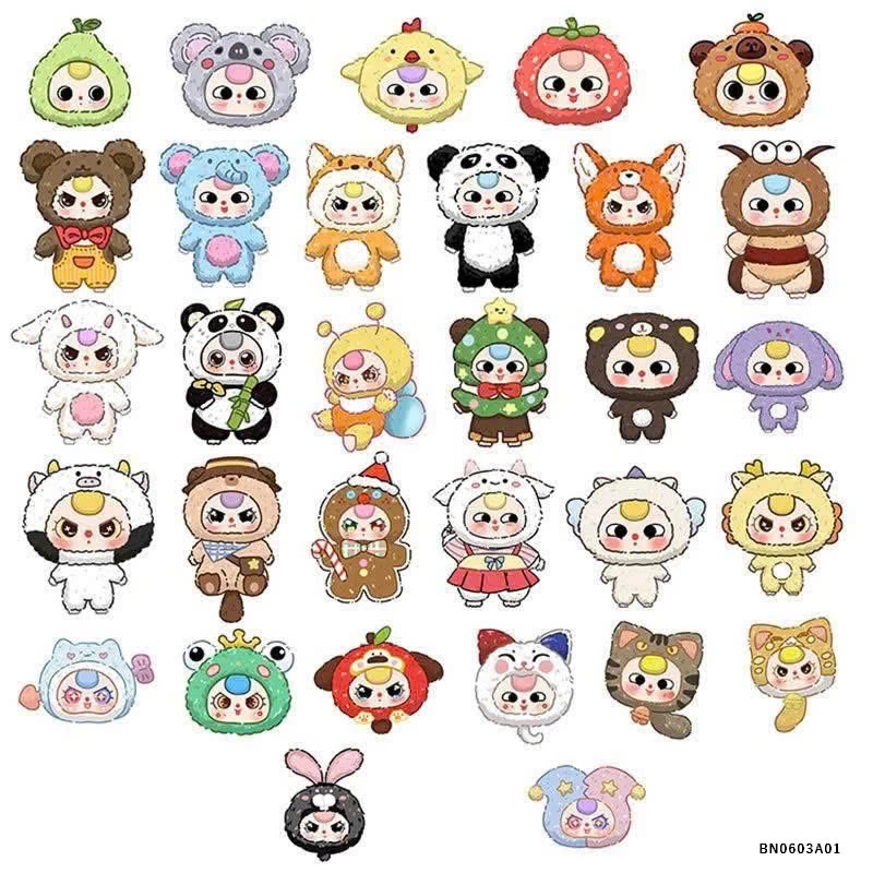 120 HÌNH DÁN STICKER BABY THREE