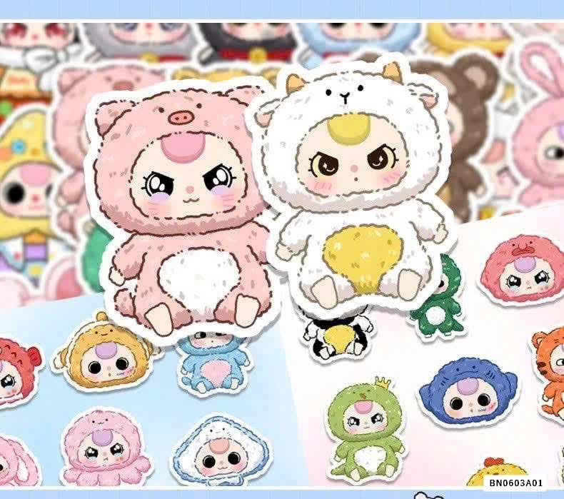 120 HÌNH DÁN STICKER BABY THREE