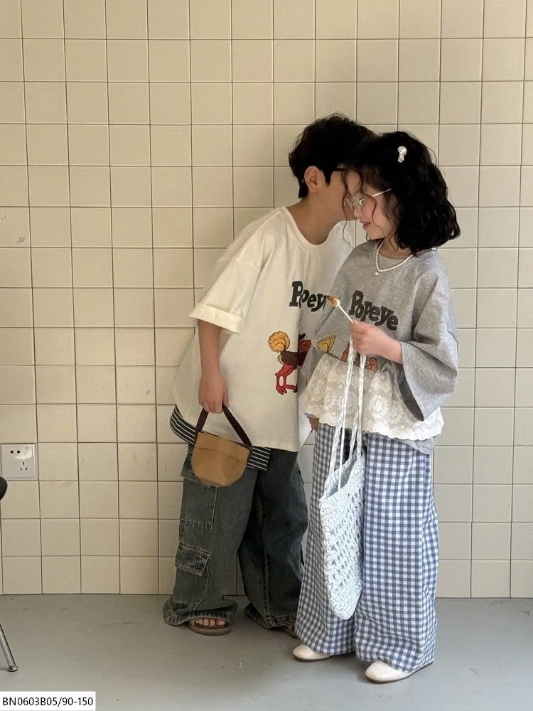 ÁO THUN HOẠT HÌNH POPYES