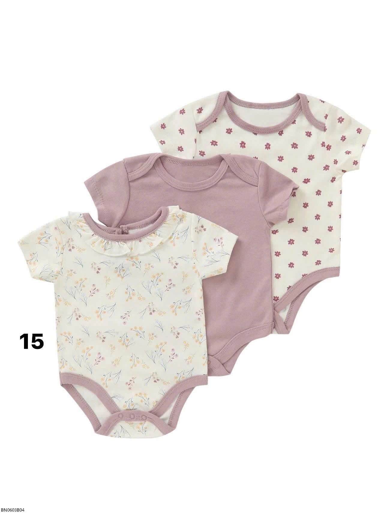 SET 3 BODY COTTON BÉ