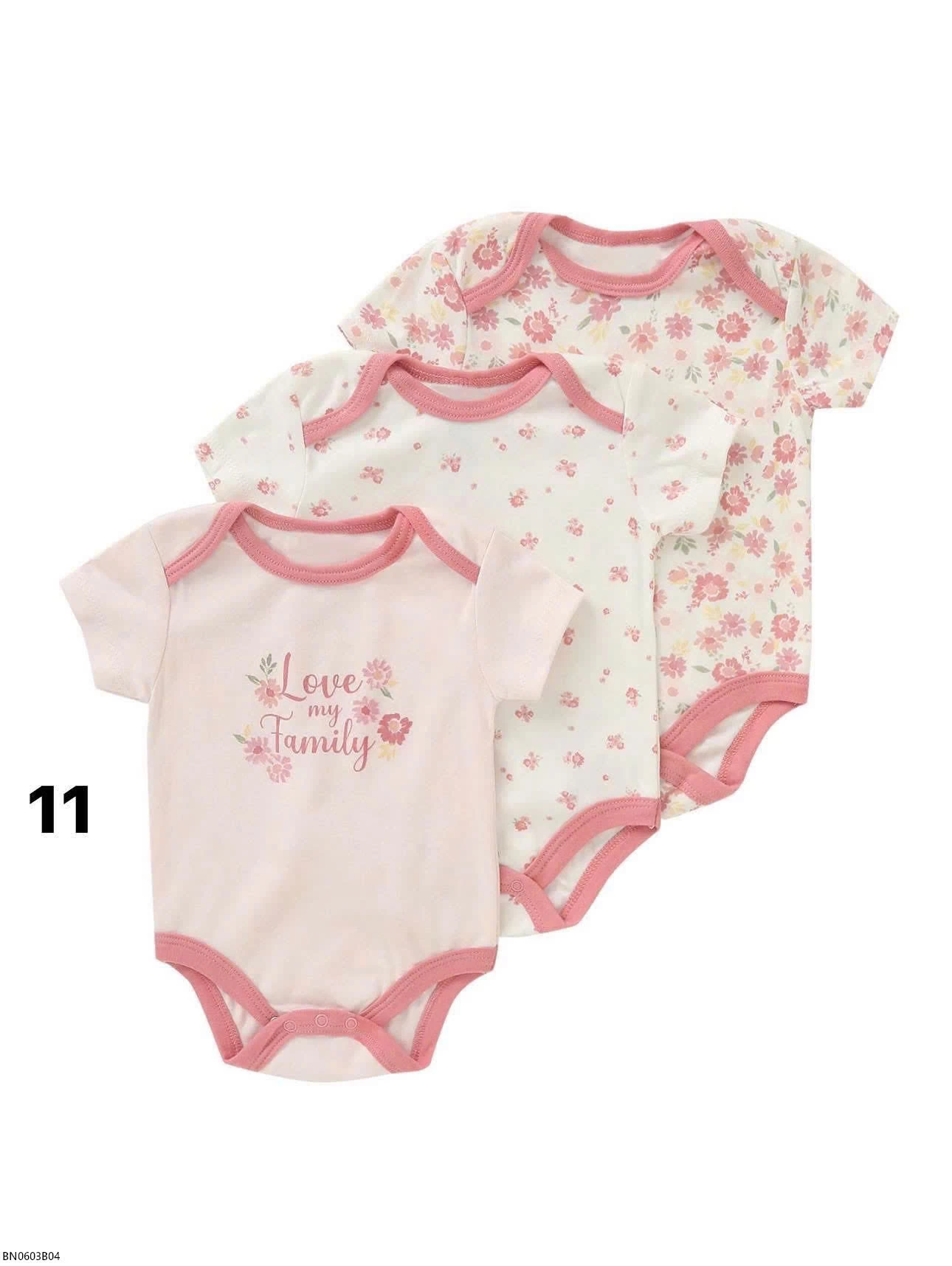 SET 3 BODY COTTON BÉ