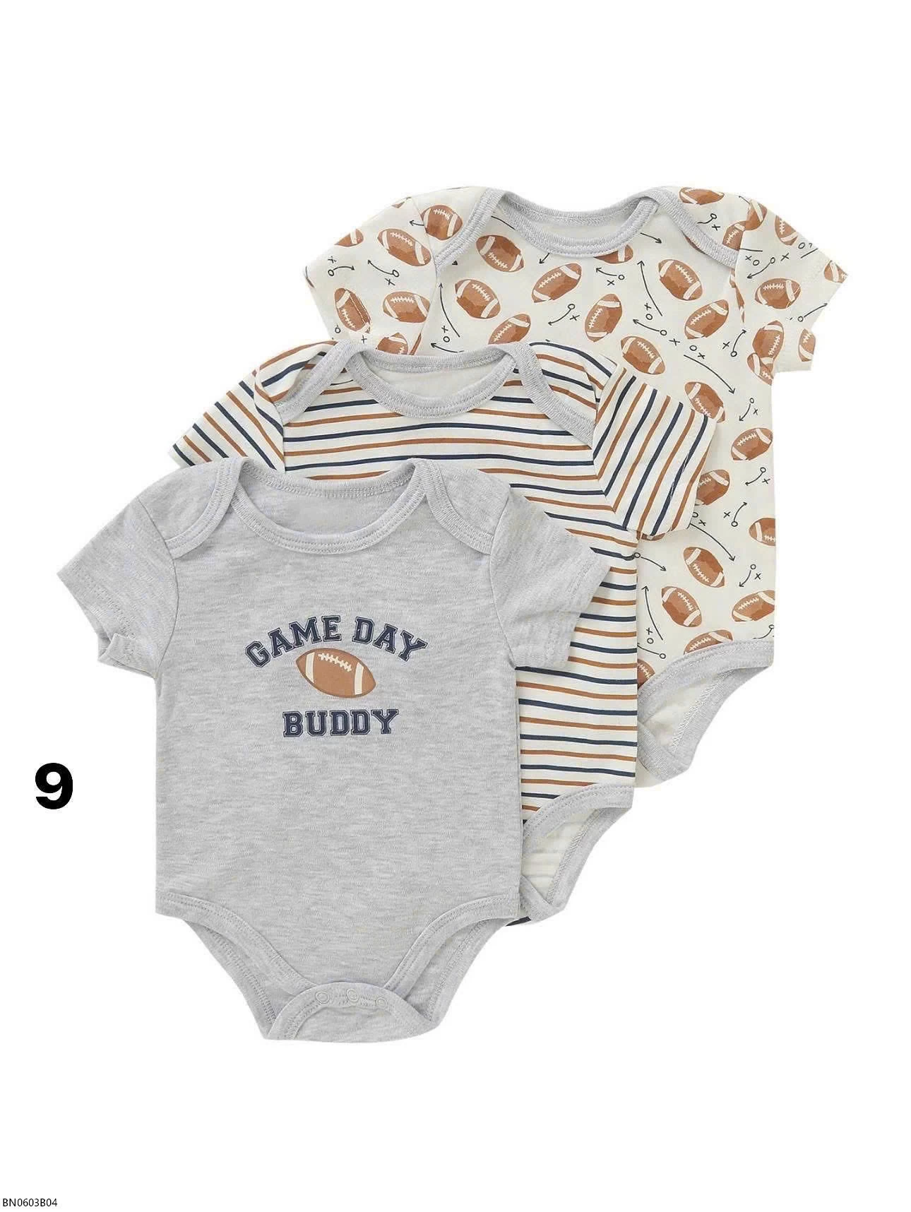 SET 3 BODY COTTON BÉ