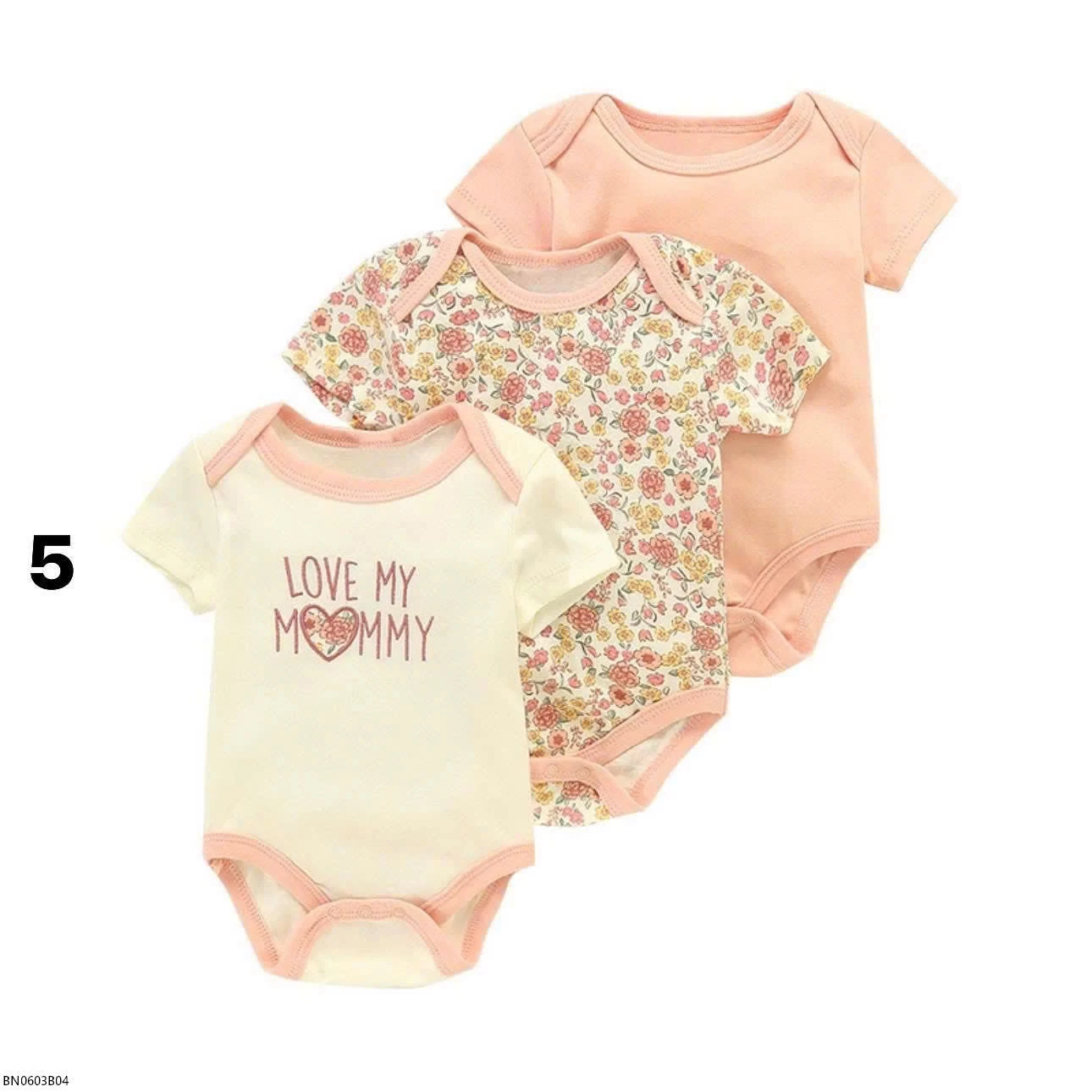 SET 3 BODY COTTON BÉ