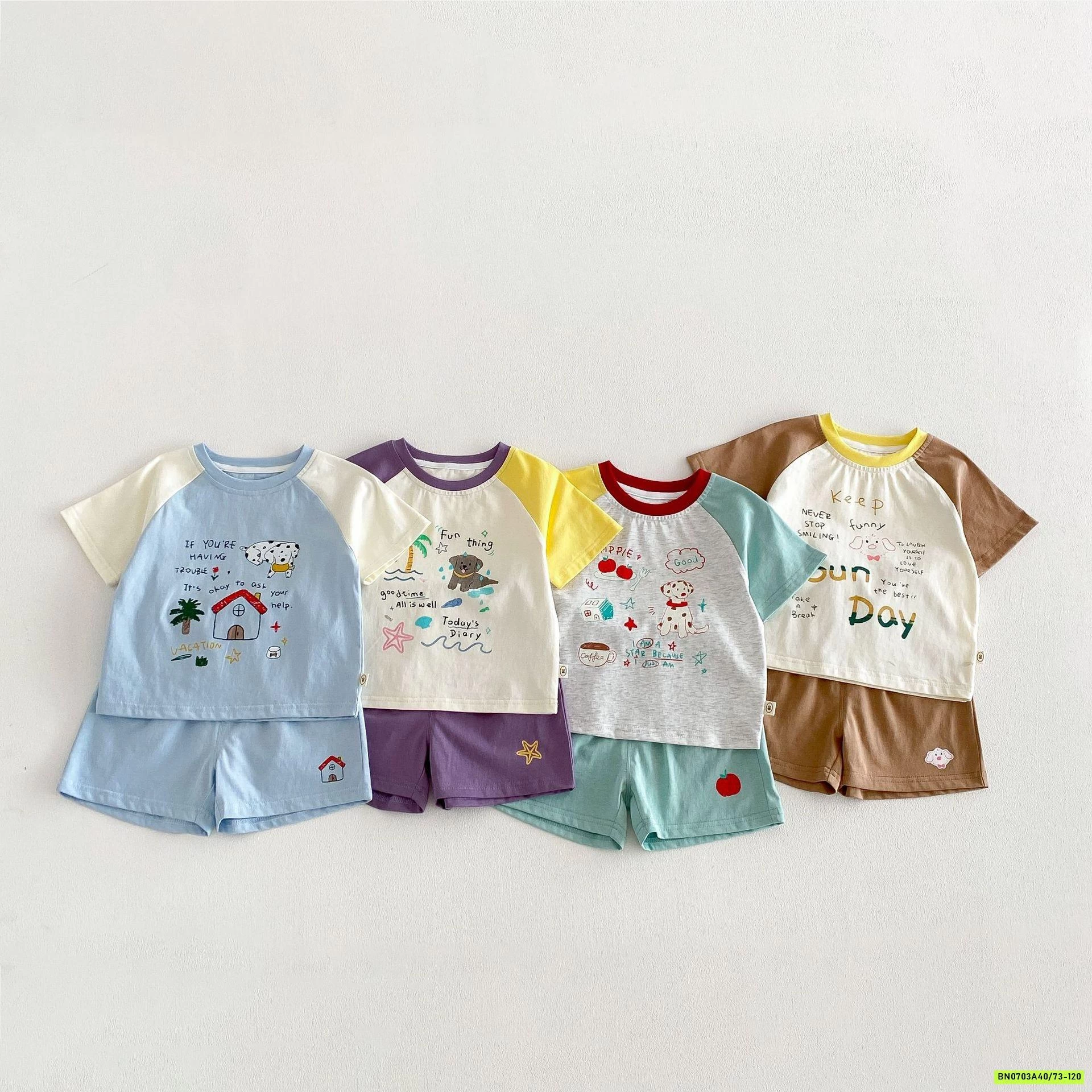 BỘ CỘC PHỐI MÀU IN HÌNH CHO BÉ