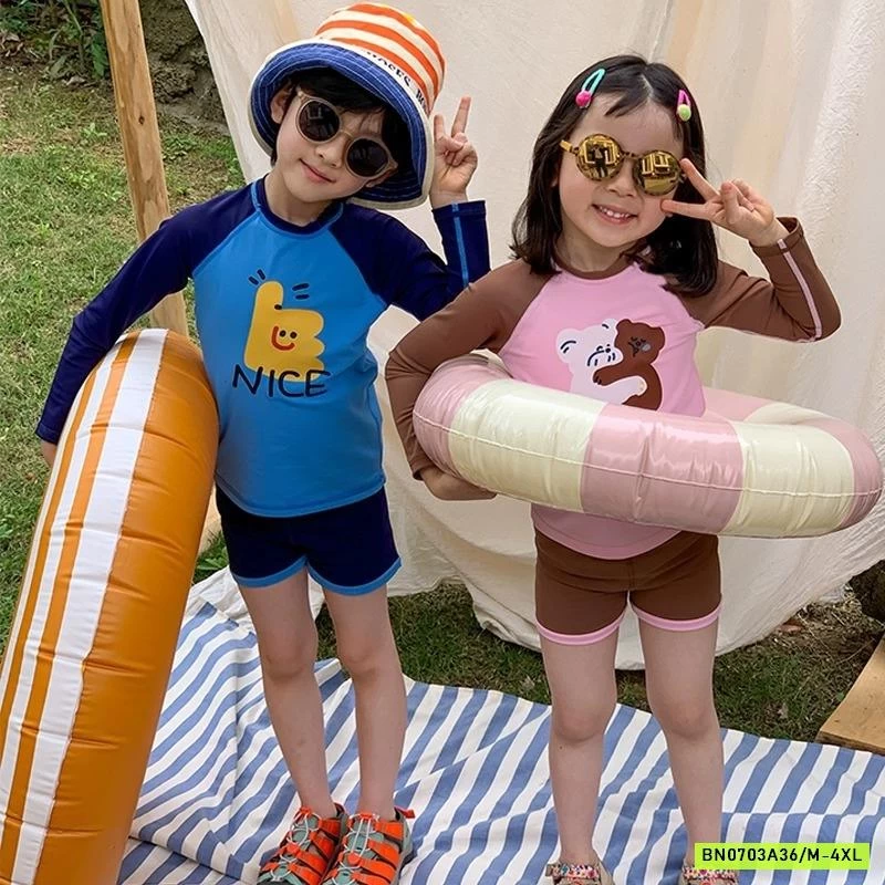 SÉT BƠI DÀI TAY PHỐI MÀU