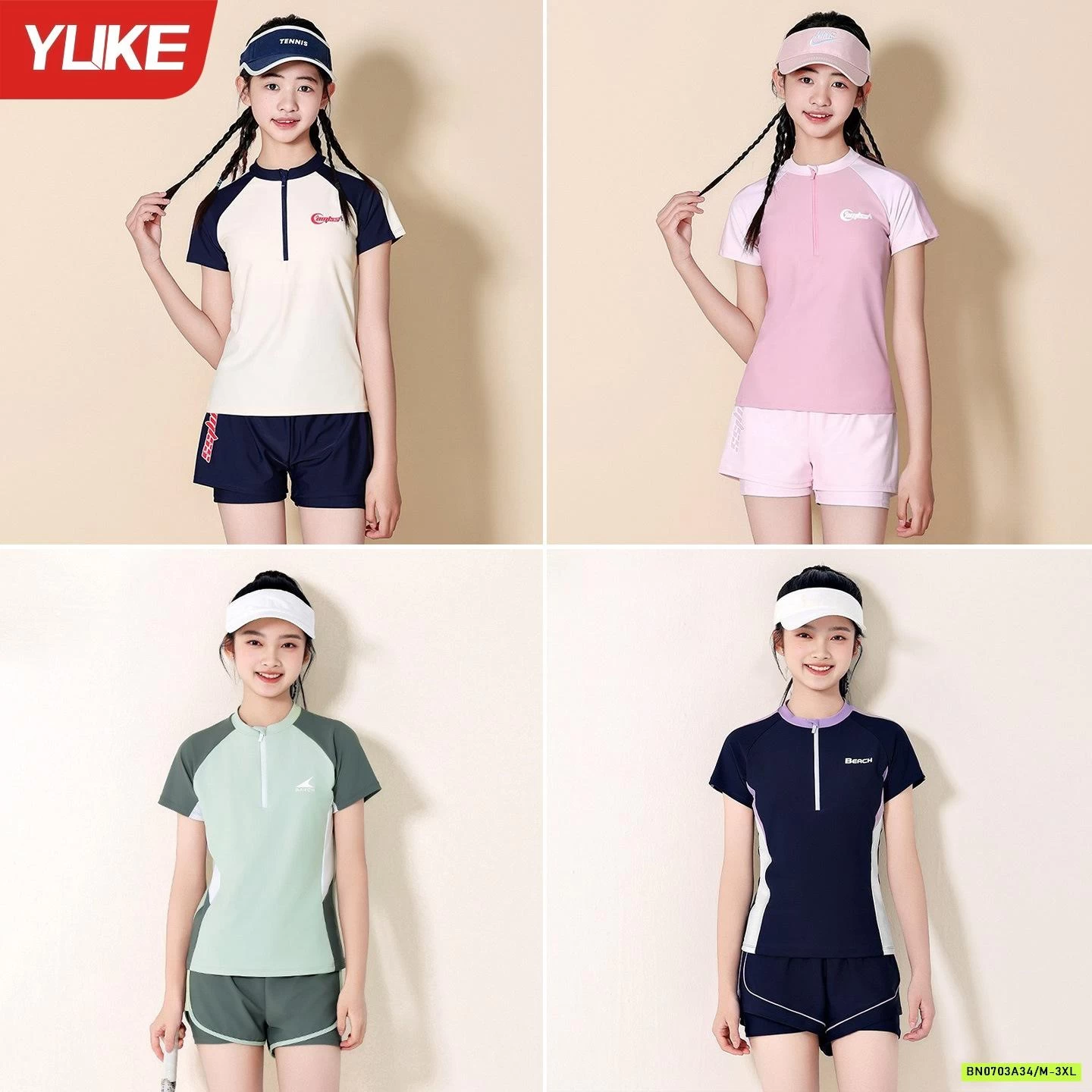 BỘ BƠI 2 CHI TIẾT BÉ GÁI LỚN YLIKE