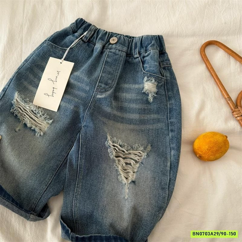 JEANS BAGGY RÁCH GỐI 26098 MMY