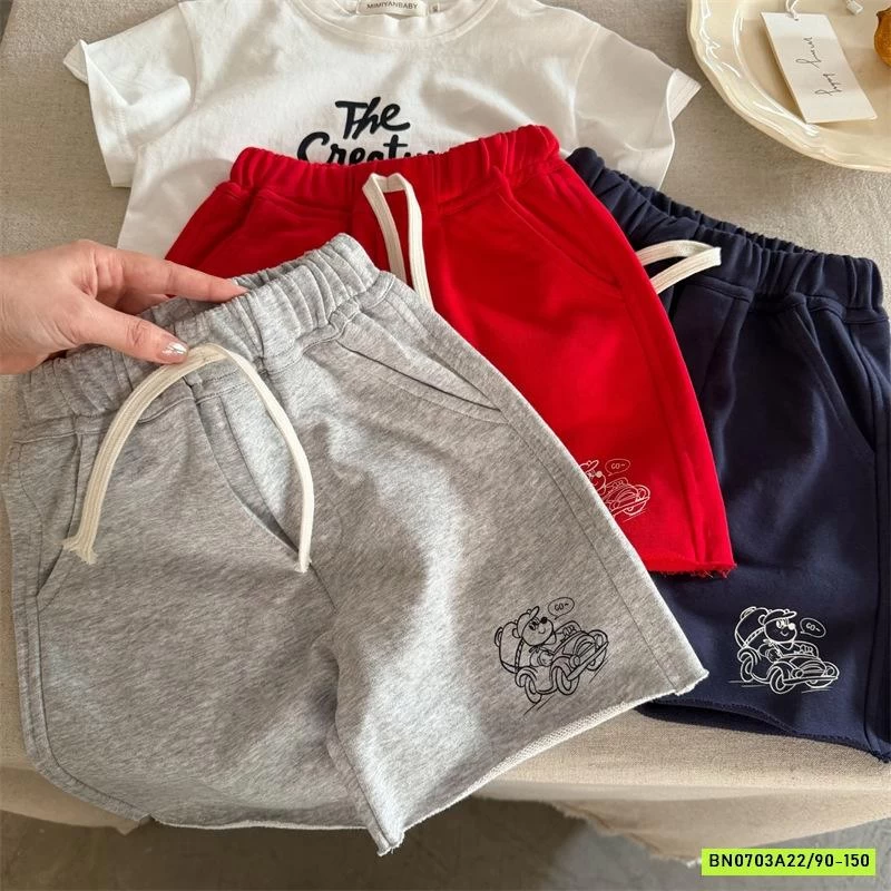 SHORT DA CÁ IN GẤU 26269 MMY