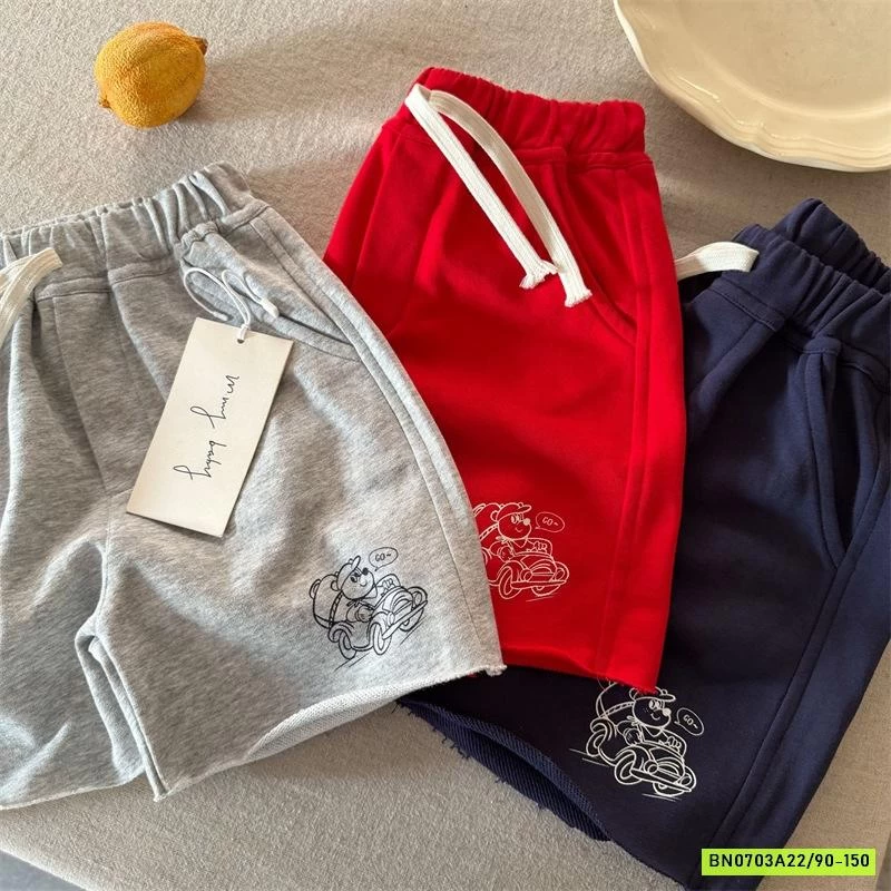 SHORT DA CÁ IN GẤU 26269 MMY