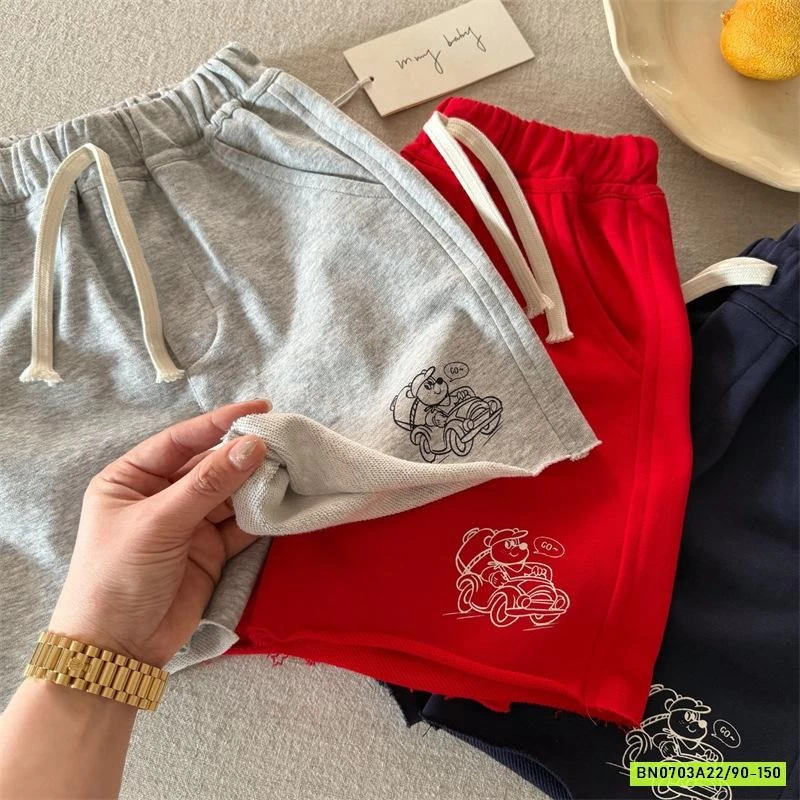 SHORT DA CÁ IN GẤU 26269 MMY