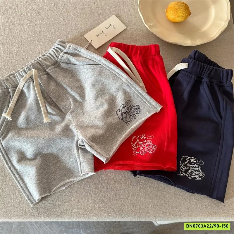 SHORT DA CÁ IN GẤU 26269 MMY