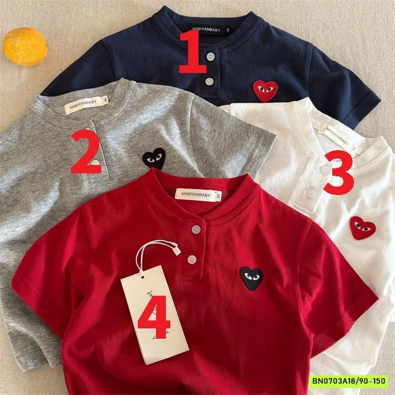 ÁO THUN CỔ TRỤ MỚI MMY