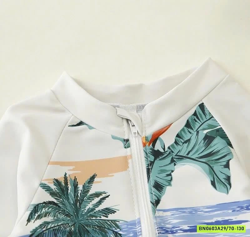 ĐỒ BƠI LIỀN THÂN KÈM MŨ CHO BÉ