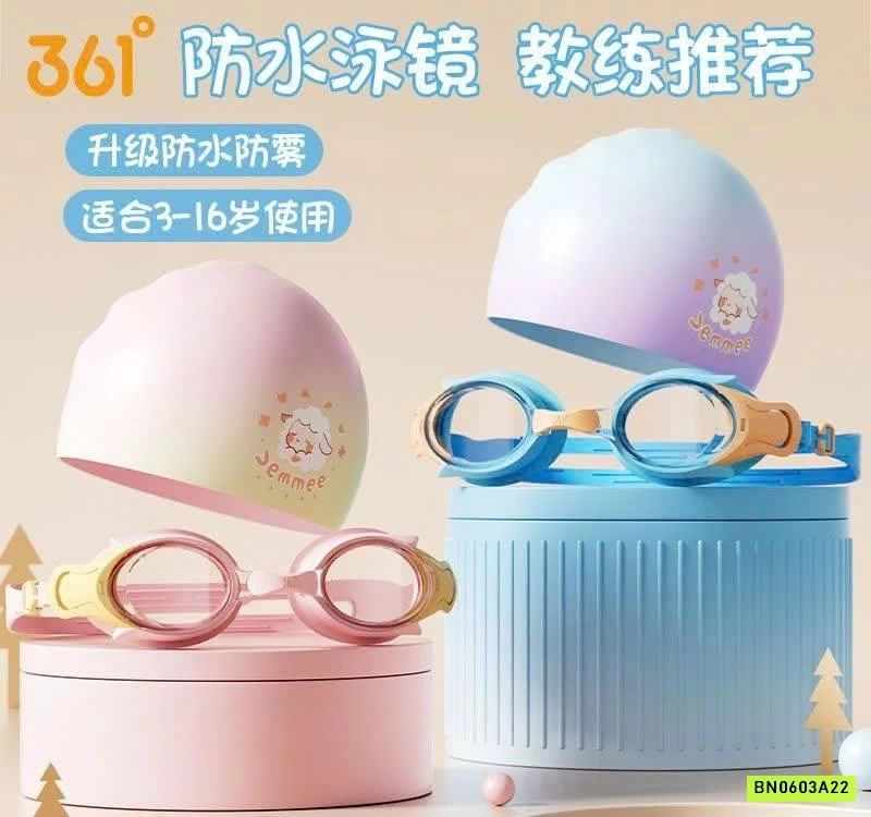 SET MŨ & KÍNH BƠI KIDS 361