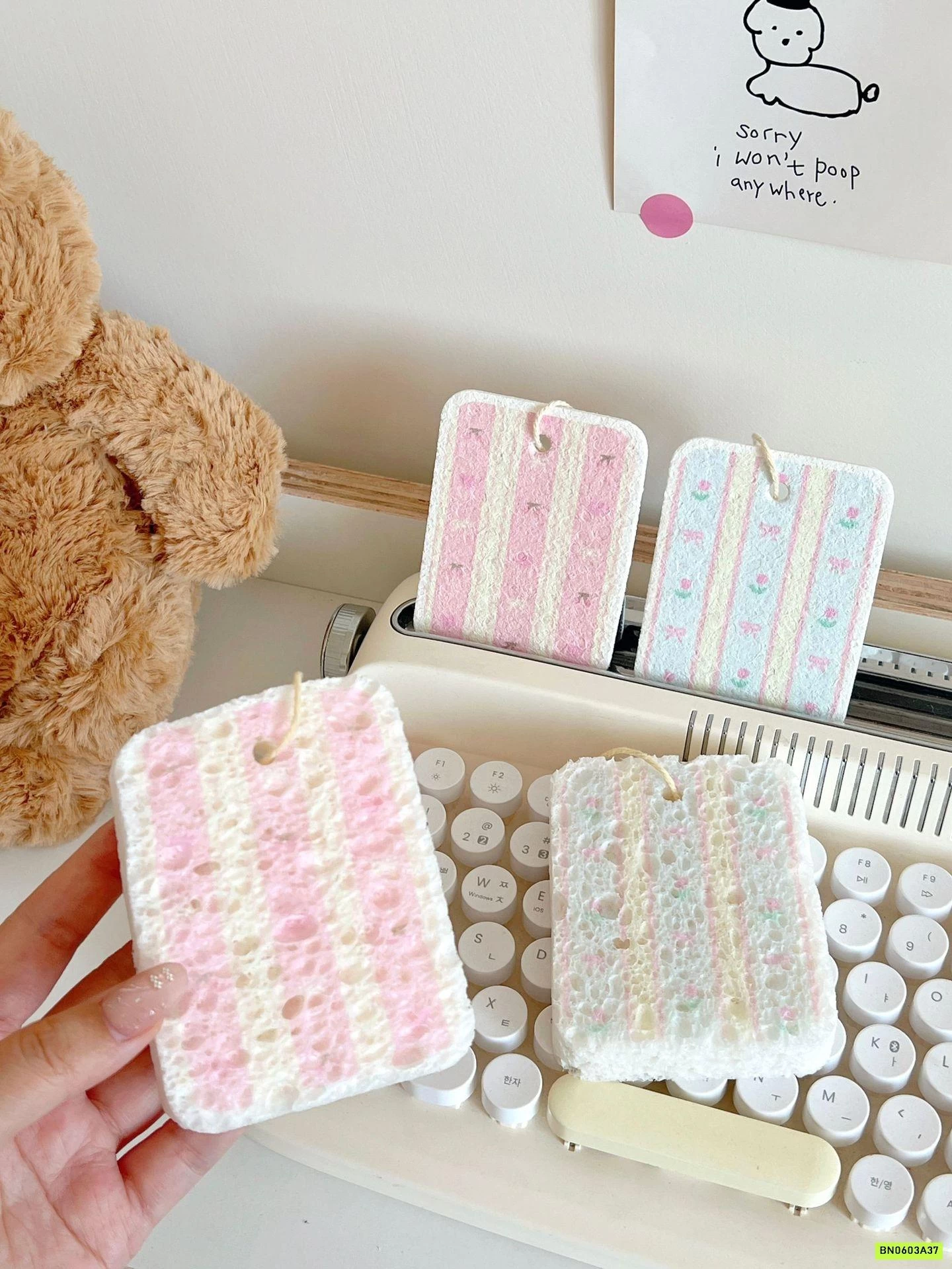 SÉT 2 MIẾNG RỬA CHÉN BỌT BIỂN