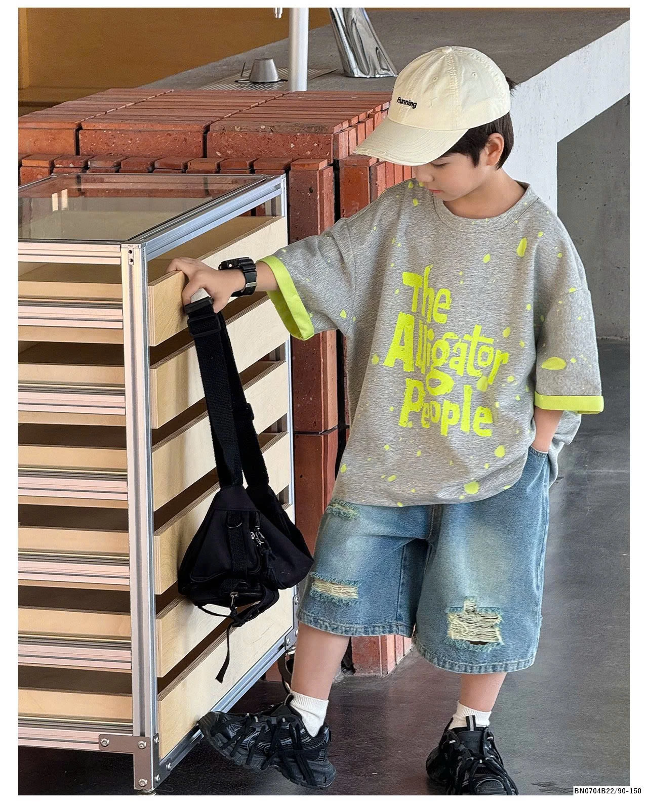 ÁO THUN CHỮ VẢY SƠN AOAOKID