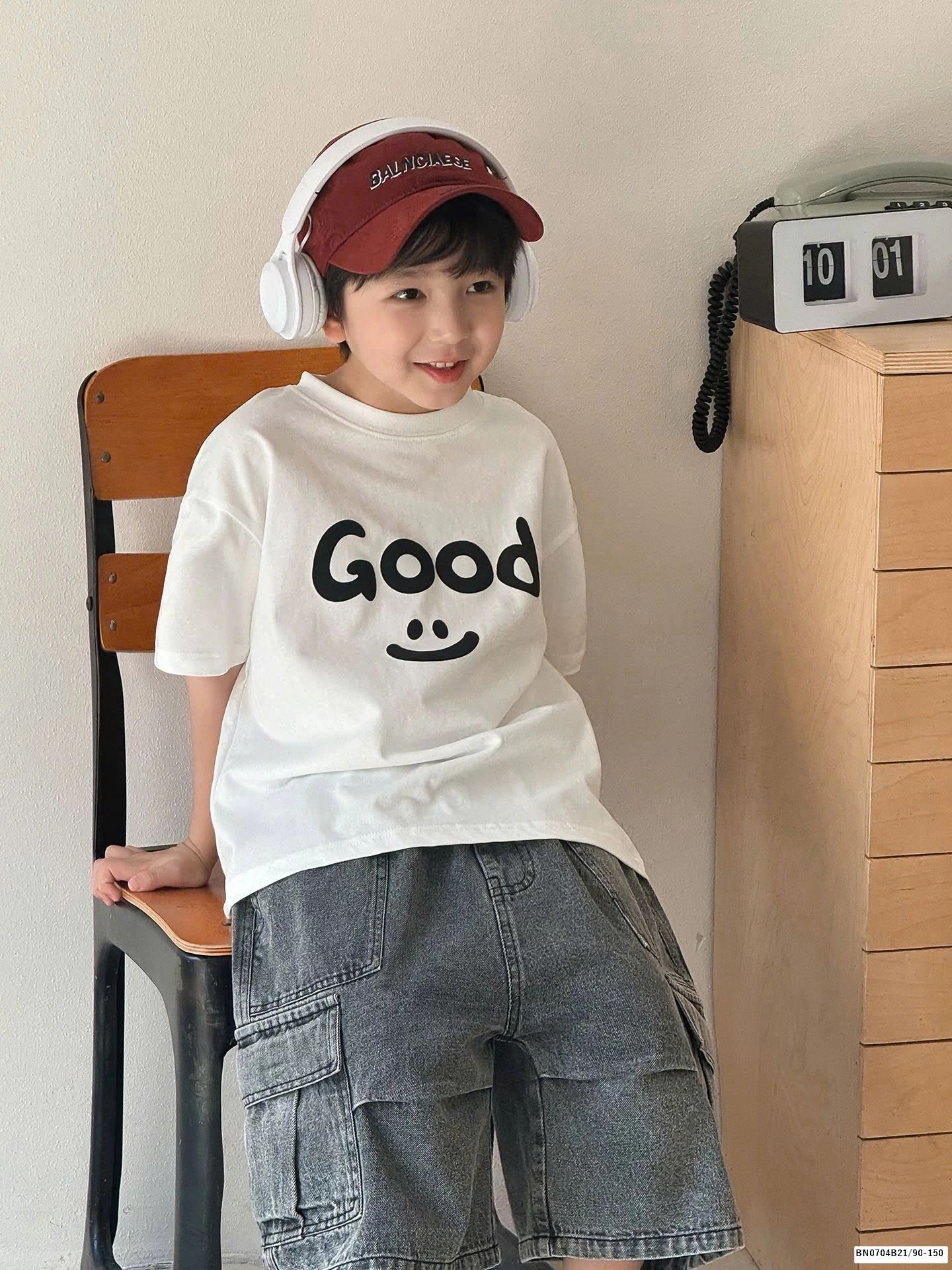 ÁO THUN CHỮ GOOD AOAOKID