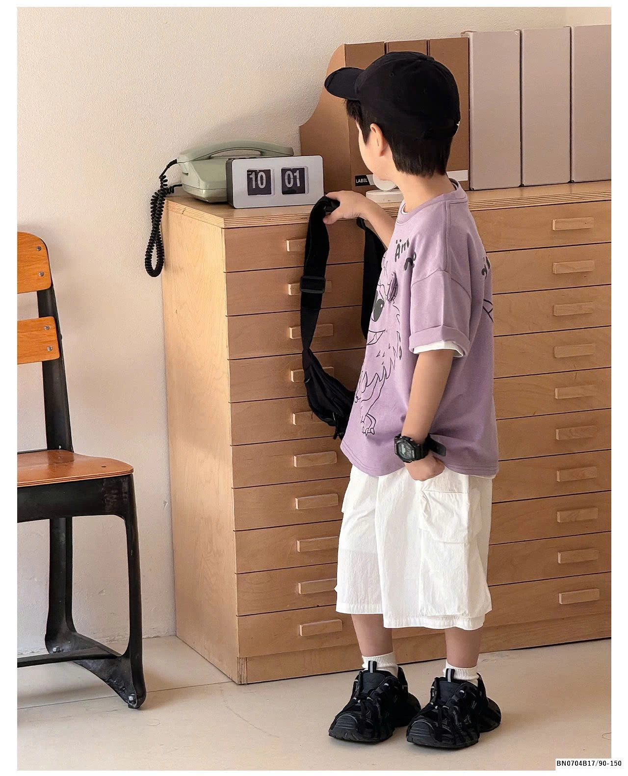 ÁO PHÔNG AOAOKID  IN HÌNH MONSTER