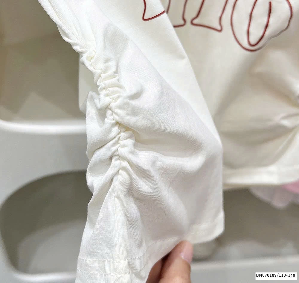 ÁO PHÔNG HELLO RÚT EO BÉ GÁI   KACADY