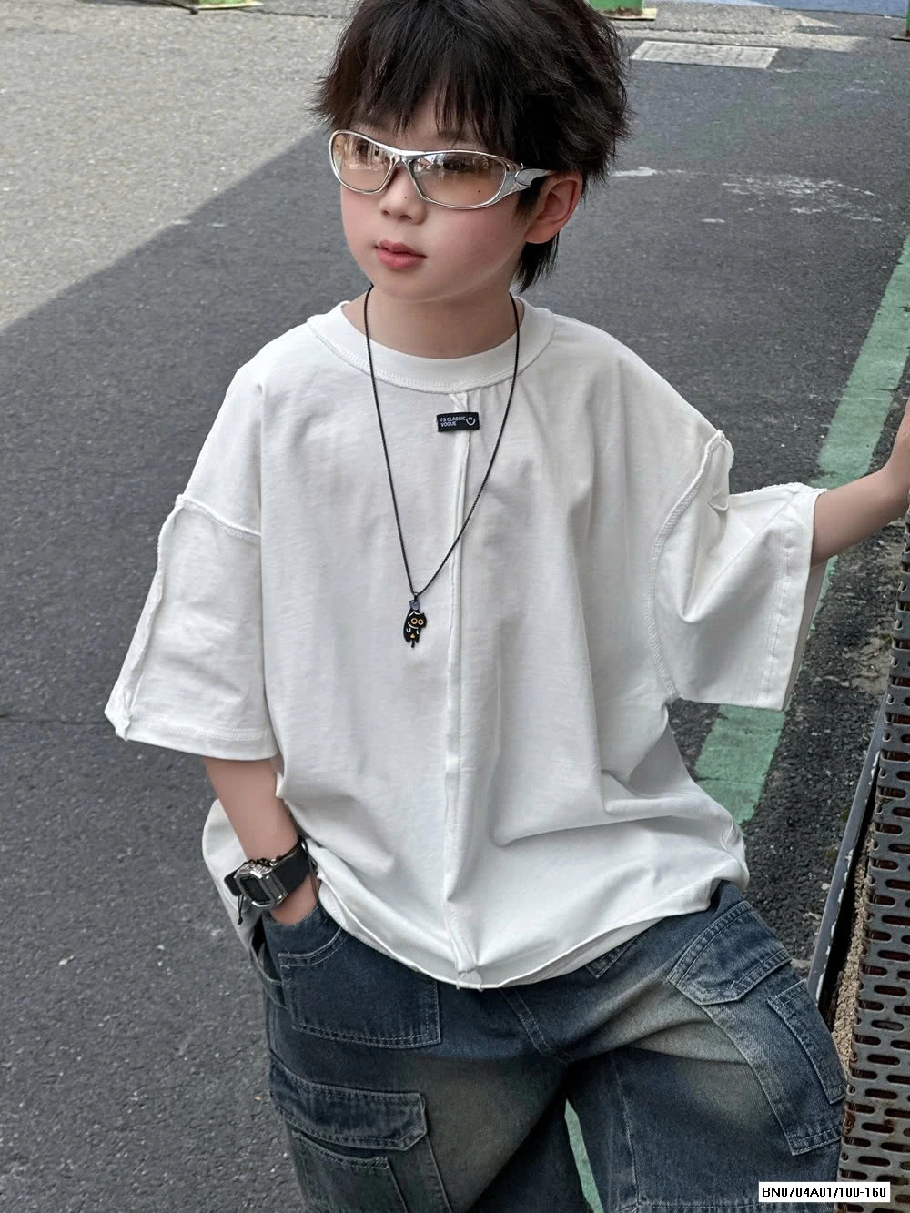 ÁO THUN BASIC GÂN TRƯỚC