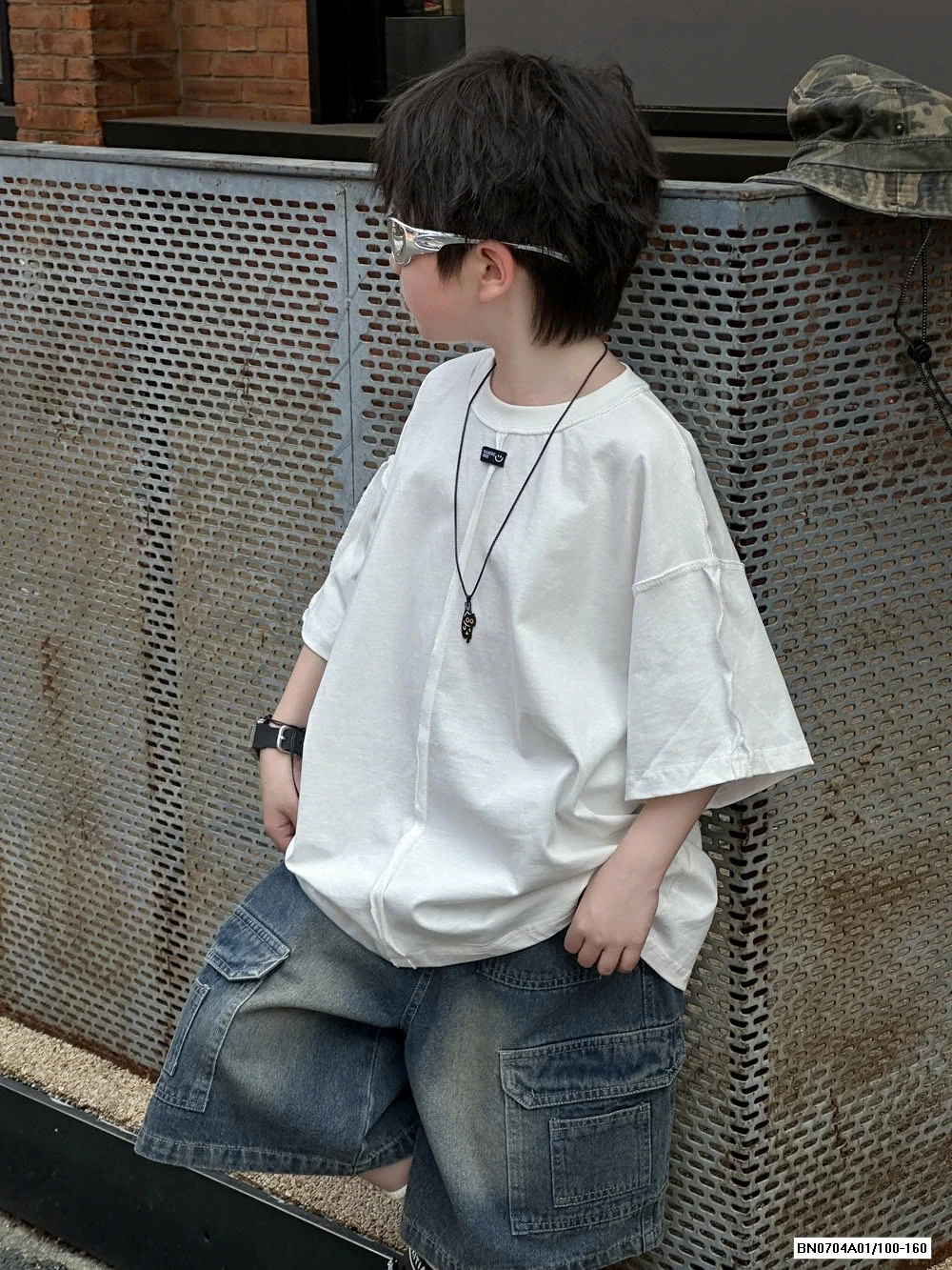 ÁO THUN BASIC GÂN TRƯỚC