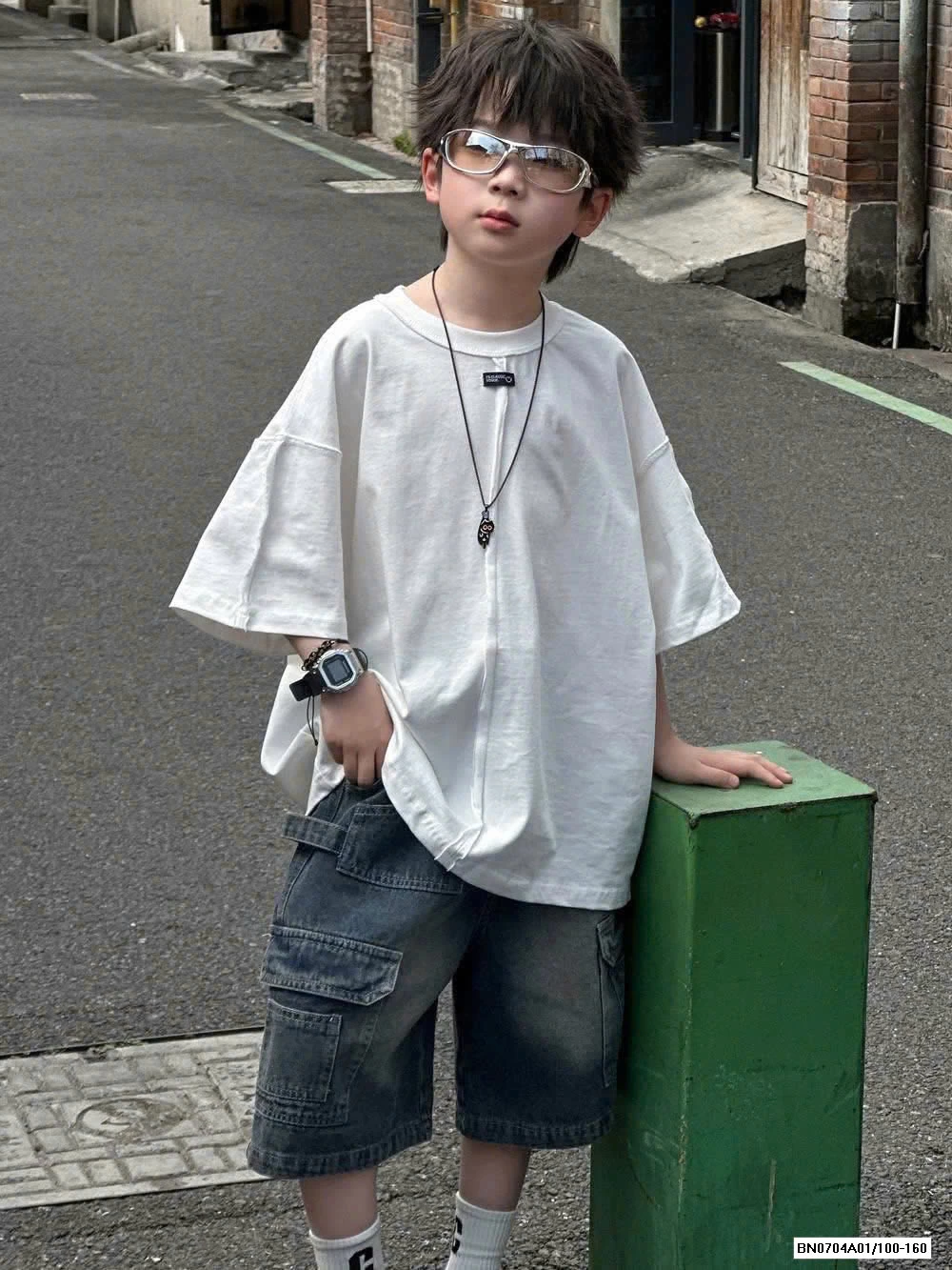 ÁO THUN BASIC GÂN TRƯỚC