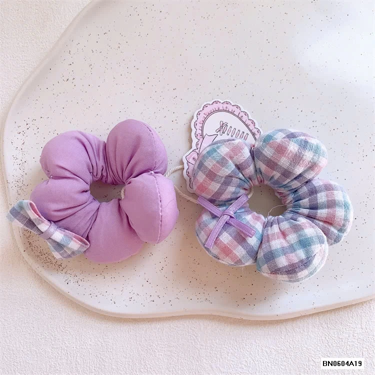 SÉT 2 BUỘC TÓC BÔNG HOA