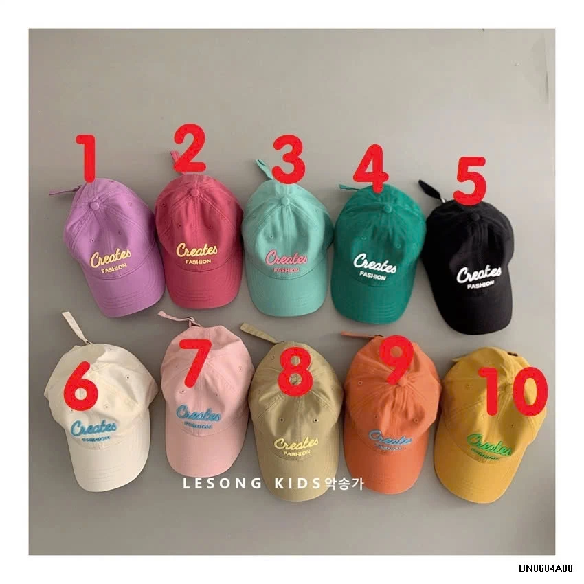 MŨ KẾT THÊU CHỮ CREATES