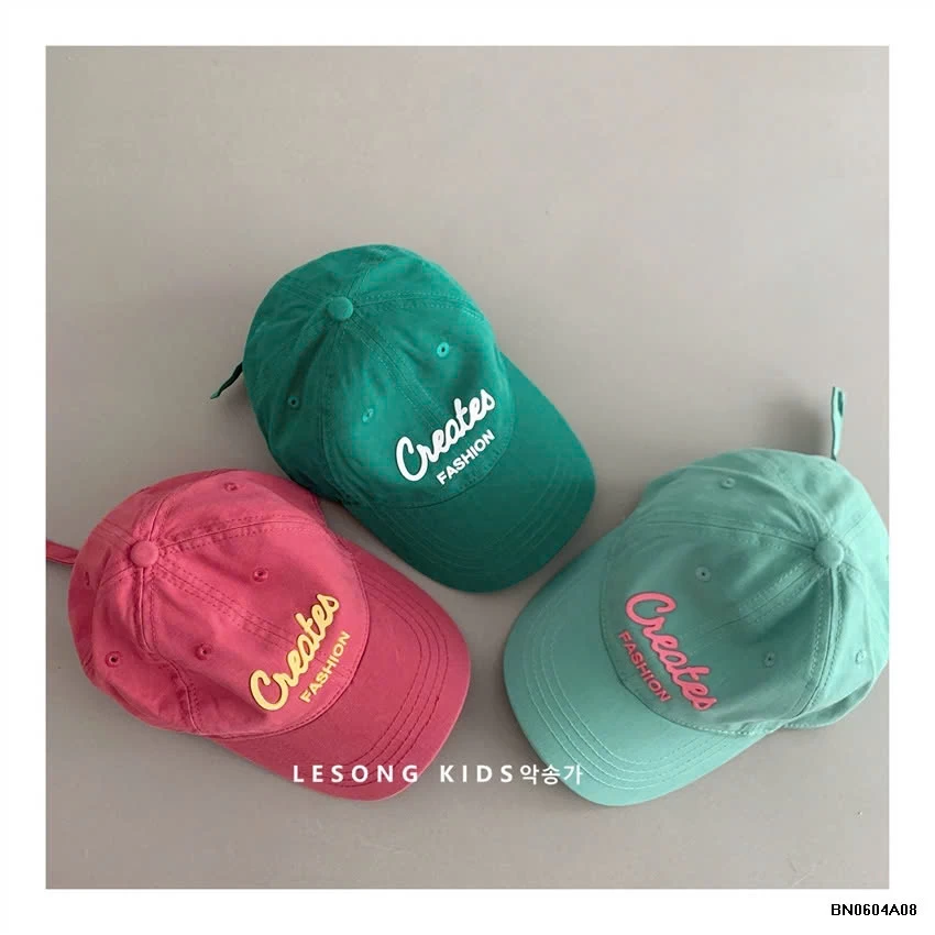 MŨ KẾT THÊU CHỮ CREATES