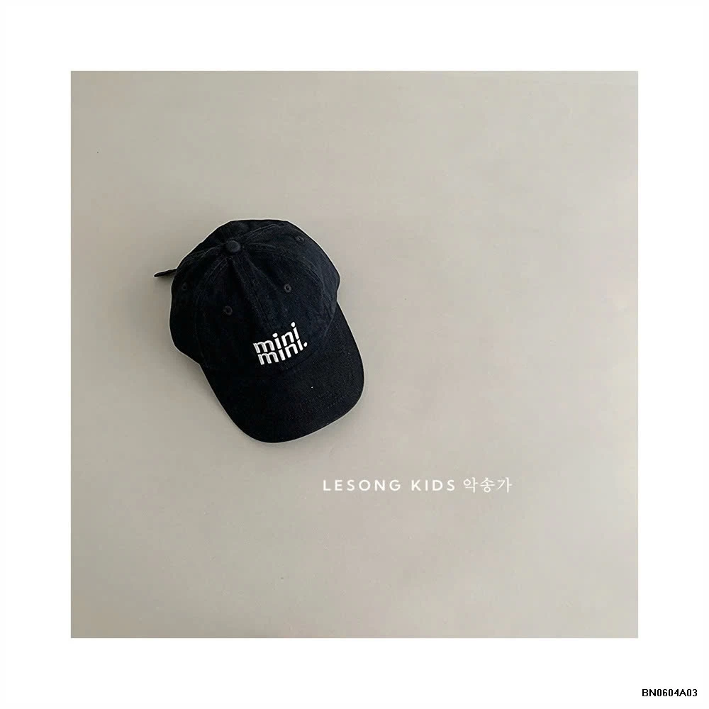 MŨ KẾT THÊU CHỮ MINI