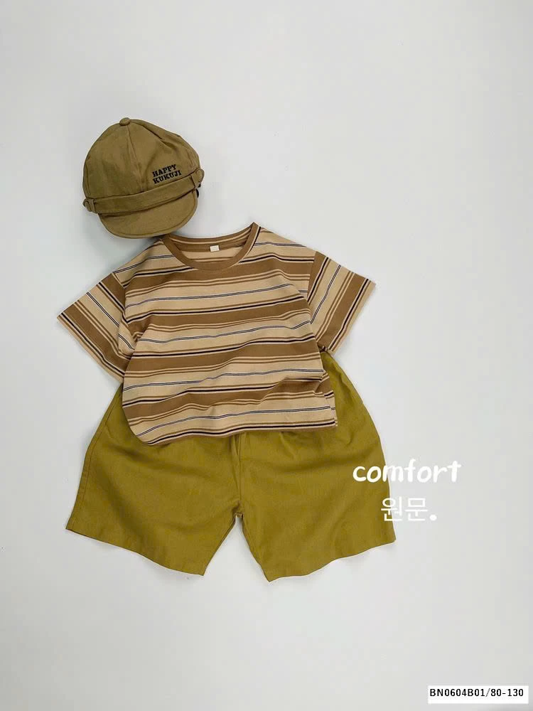 ÁO THUN KẺ HÀN QUỐC MẪU MỚI 2025