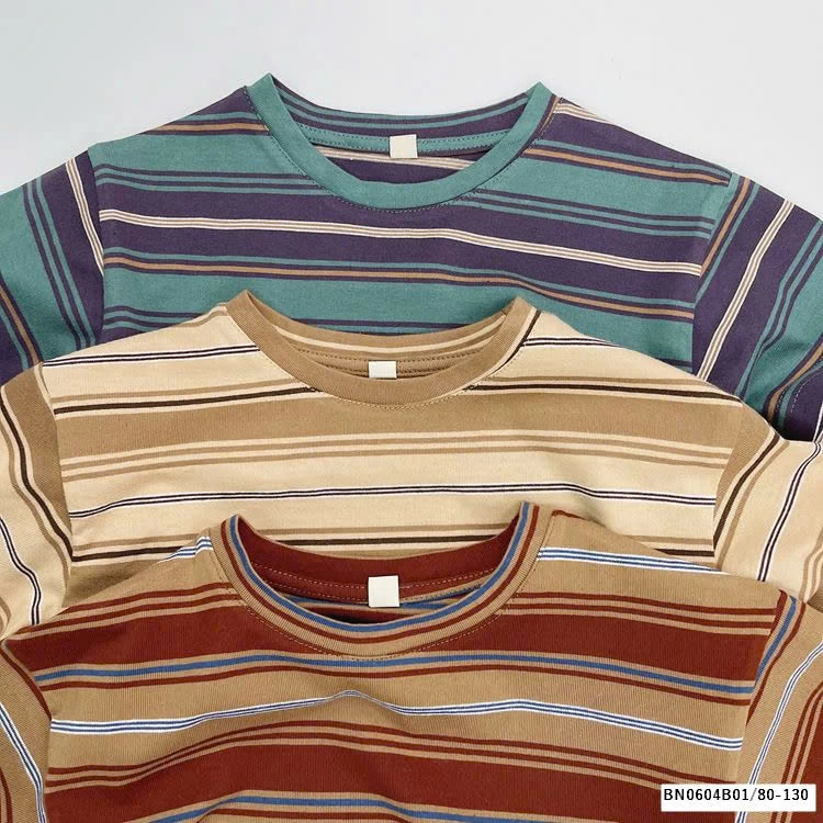 ÁO THUN KẺ HÀN QUỐC MẪU MỚI 2025