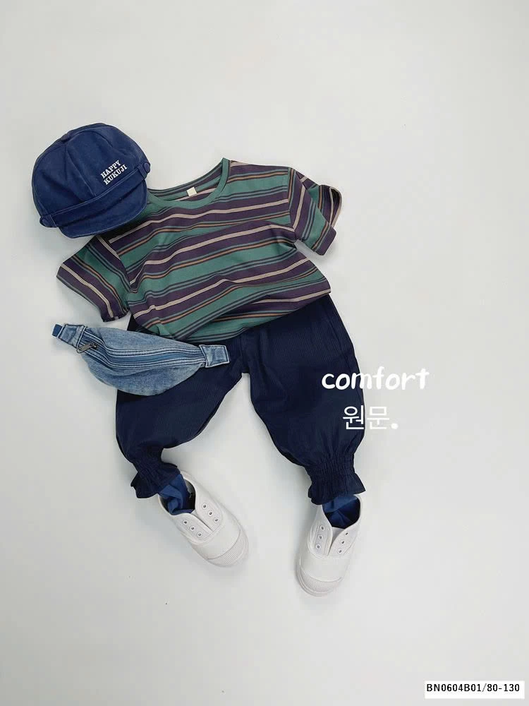 ÁO THUN KẺ HÀN QUỐC MẪU MỚI 2025