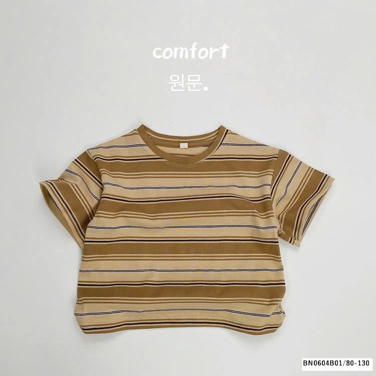 ÁO THUN KẺ HÀN QUỐC MẪU MỚI 2025