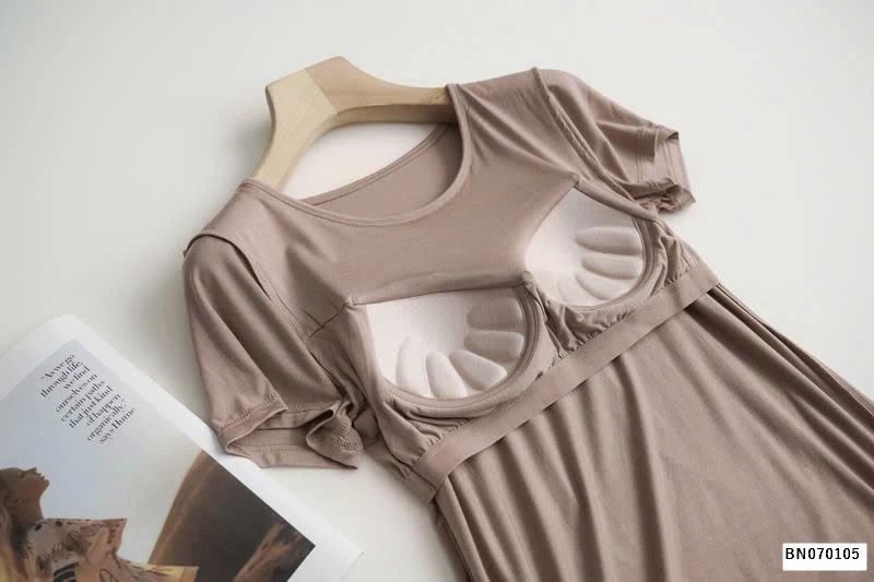 ÁO THUN COTTON MỀM MẶC NGỦ NỮ