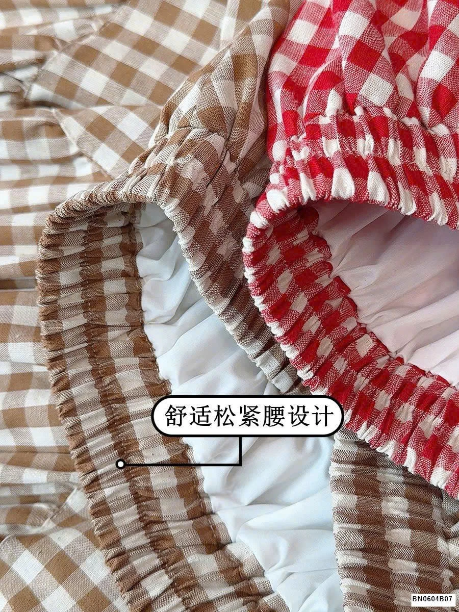 CHÂN VÁY KẺ CARO ANNA