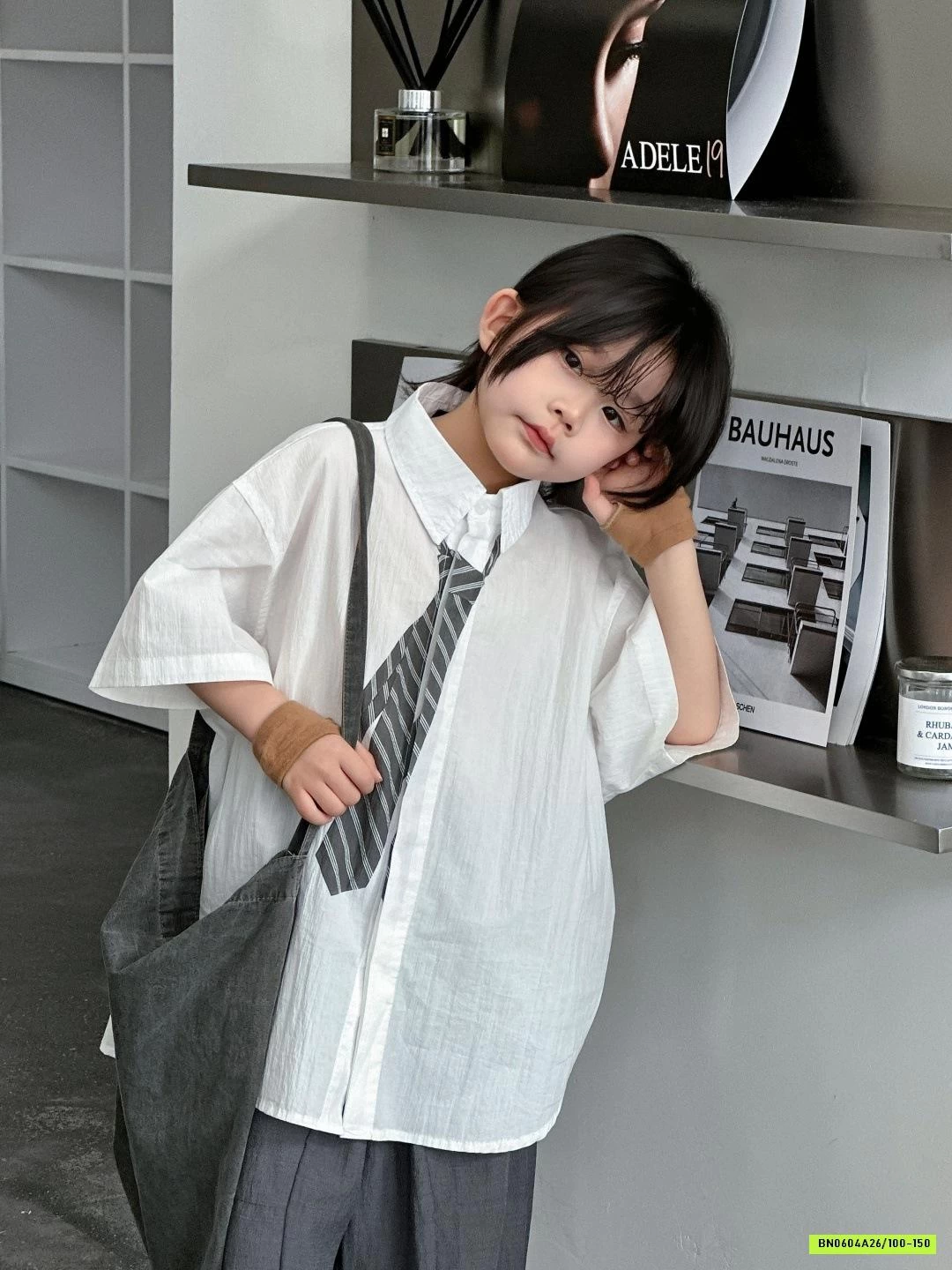 SÉT SƠ MI IN HÌNH CÀ VẠT SIÊU BẢNH