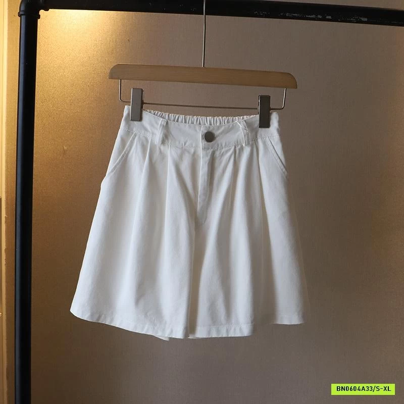 SHORT THÔ TRƠN MÀU CẠP CÚC XUẤT HÀN