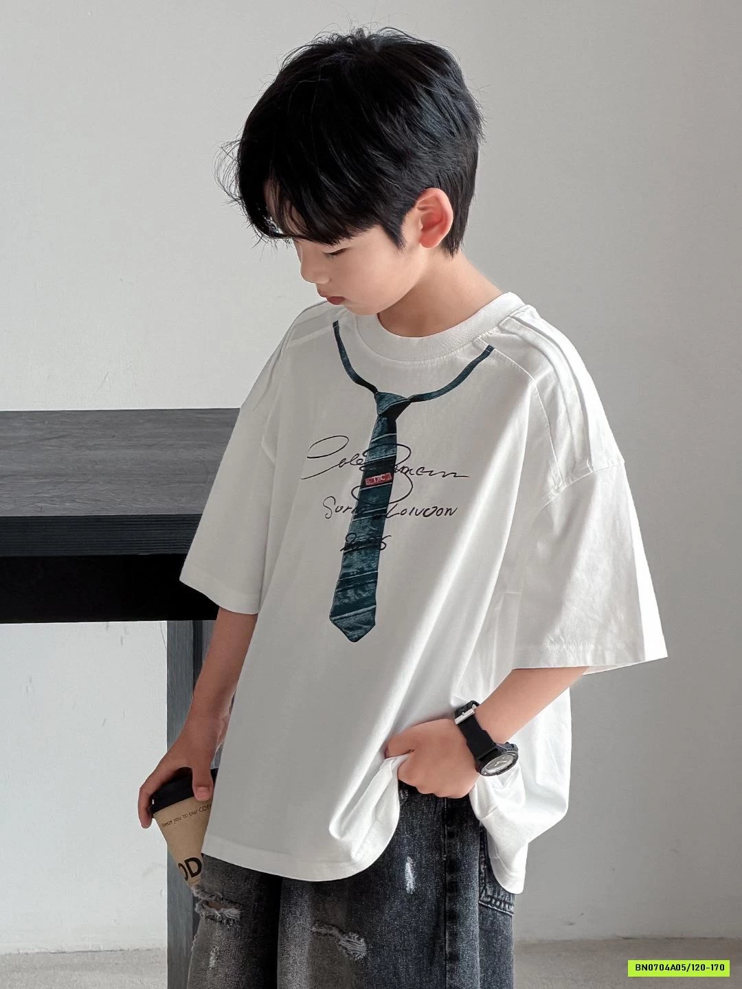 ÁO THUN IN CÀ VẠT SZ ĐẠI