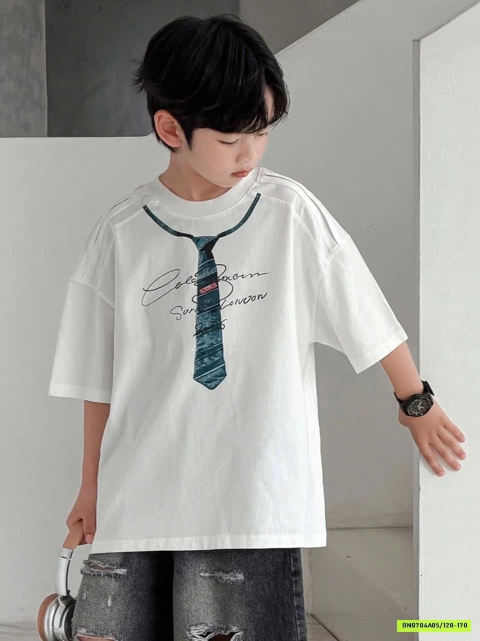 ÁO THUN IN CÀ VẠT SZ ĐẠI