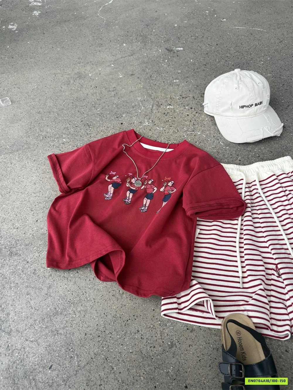 ÁO THUN ĐỎ IN HÌNH