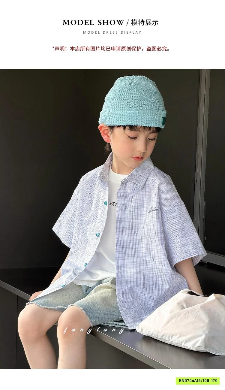 SƠ MI CARO NHỎ CAO CẤP