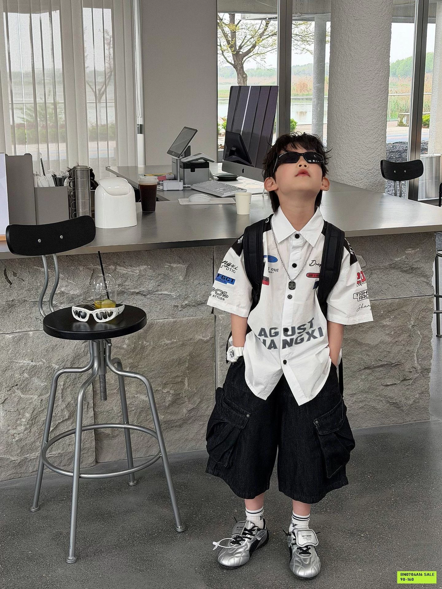 SƠ MI NGẮN TAY CÁ TÍNH FANSHU