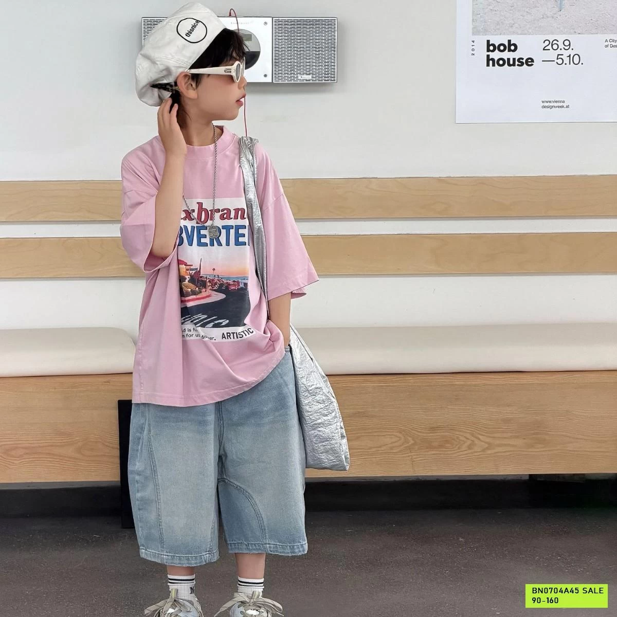 SHORT JEANS BASIC BẠC GỐI FANSHU