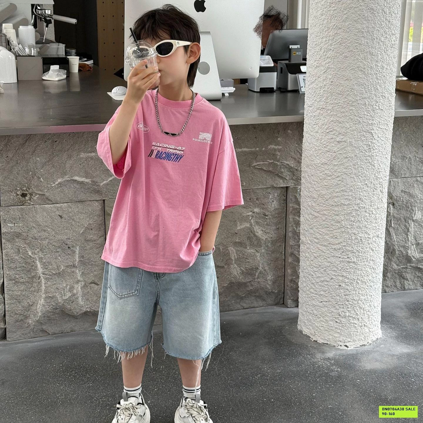 SHORT JEANS RÁCH TÚI NGƯỢC FANSHU