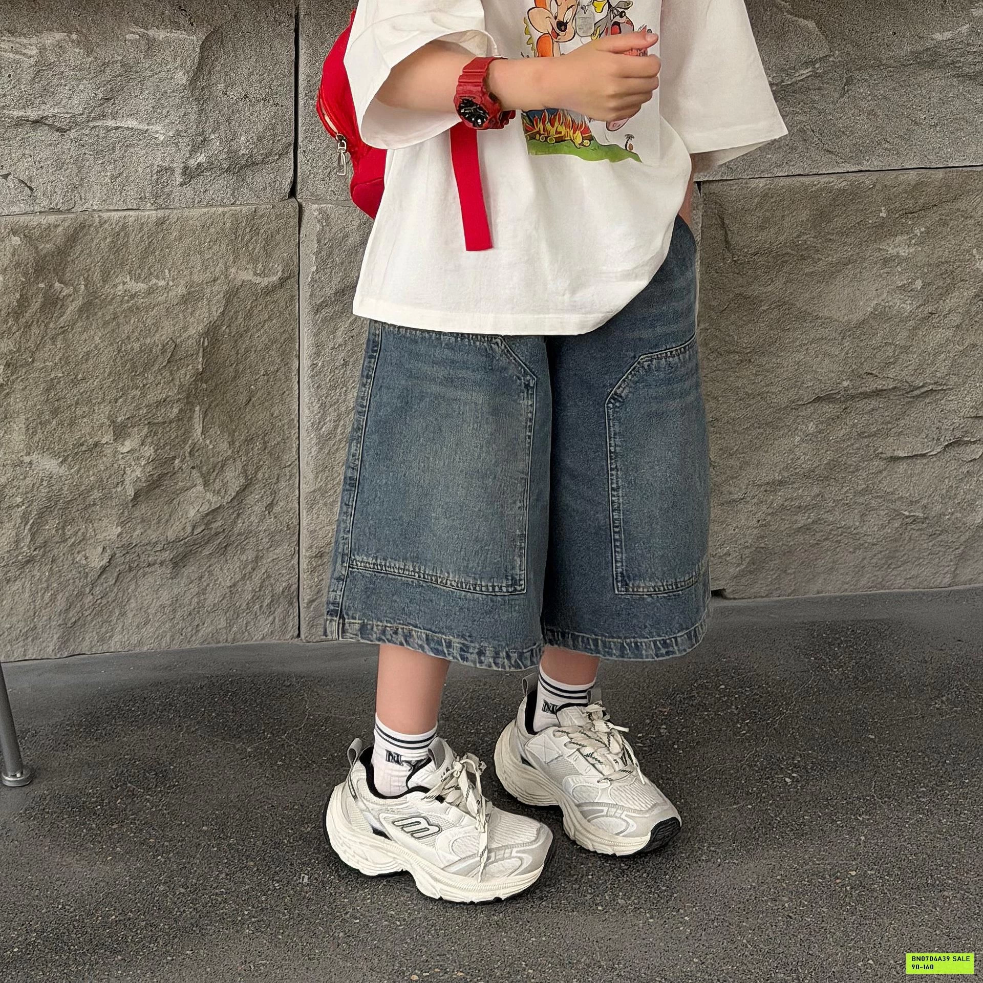 SHORT JEANS TÚI BẢN TO FANSHU