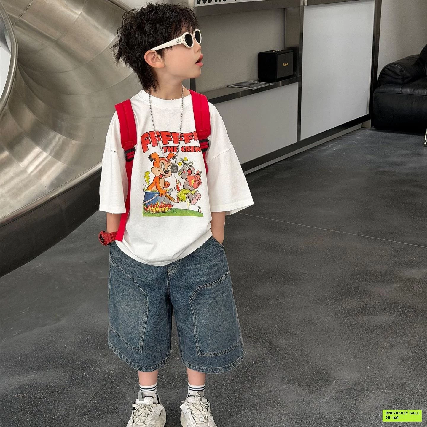 SHORT JEANS TÚI BẢN TO FANSHU